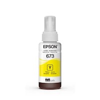 Botella de Tinta Epson T673 Amarillo 70 ml Original T673420-AL para EcoTank