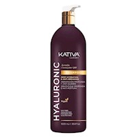 Kativa Shampoo Hyaluronic Hidratacion Profunda de 1000 ml