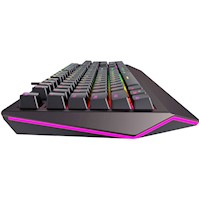 Teclado Mecánico Gamer RGB GAMENOTE Havit KB872L con cable, retroiluminadas c/ne