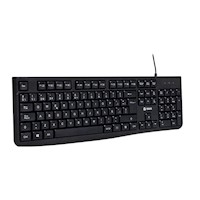 Teclado multimedia Teros TE-4067S USB 2.0 Negro