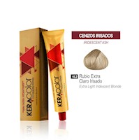 Tinte Keracolor - Rubio Extra Claro Irisado 10.2 Tubo 70 g