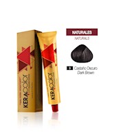 Tinte Keracolor - Castaño Oscuro 3 Tubo 70 g