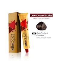 Tinte Keracolor - Castaño Claro Chocolate 5.81 Tubo 70 g