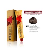 Tinte Keracolor - Castaño Claro Chocolate Caoba 5.85 Tubo 70 g