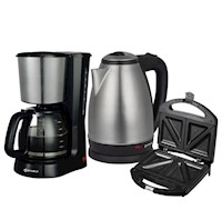 Combo Hervidor 1.8l + Sandwichera + Cafetera Imaco
