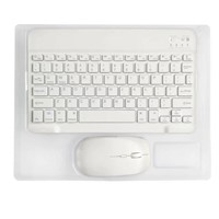 Combo Mouse y Teclado Recargable Blanco