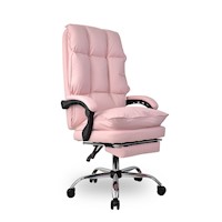 Silla de Oficina Keyra - Acolchado y Reposapiés