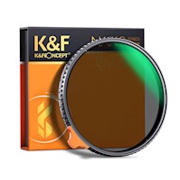 Filtro 2 en 1 – Black Mist 1/4 + Filtro ND2-ND32 Variable Nano X – K&F Concept