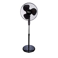 Ventilador Pedestal 16 Pulgadas KFR-16P Negro Con control remoto