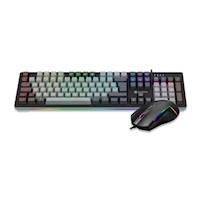 KIT ANTRYX GAMING TECLADO MECANICO + MOUSE GC-5600 BLACK RED SWITCH