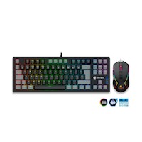 KIT  ANTRYX GAMING TECLADO MECANICO + MOUSE GC-5500  BLUE SWITCH