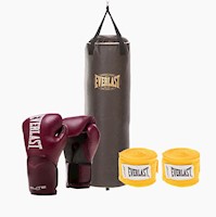 Kit de Boxeo VINTAGE CAFE 120CM EVERLAST 14 oz