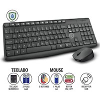 KIT LOGITECH TECLADO / MOUSE MK235
