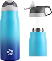FJBottle - Botella de agua deportiva con aislamiento 710 ml - Azul