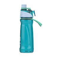FJBottle - Botella de agua de tritán con spray 650ml - Azul