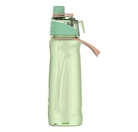 FJBottle - Botella de agua de tritán con spray 650ml - Verde