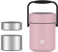 FJBottle - Termo lonchera de almuerzo 1600ml - Rosa