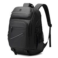 Mochila Hombre KAKA Series 0001 Impermeable Urbana Viaje Laptop Negro