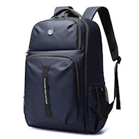 Mochila Hombre Kaka 0002 Viaje Laptop Urbana Deportiva Azul