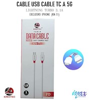 CABLE LIGHTNING TURBO EXCLUSIVO IPHONE KN-71