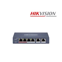 Switch PoE Inteligente Hikvision DS-3E1106HP-EI administrable 6 puertos