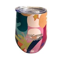 Vaso Termico de Acero con Tapa - Urban King Penguin Tumbler