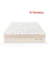 Colchón Paraíso royal prince king+02 almohadas viscoelásticas+01protector