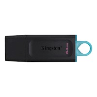 MEMORIA USB KINGSTON EXODIA 64 GB NEGRO
