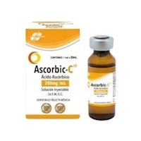 Ascorbic-C 250Mg/Ml Ampolla - Frasco 20 ML