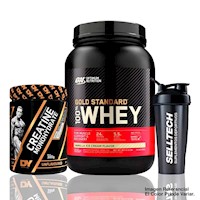 Gold Standard Whey 2lb Vainilla+Creatina Dorian Yates 300gr