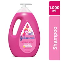 Shampoo Johnsons Gotas de Brillo y Sedoso 1 Litro