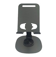 Soporte De Mesa Para Celular S&T Metal Giro 360° L-382 Gris Oscuro