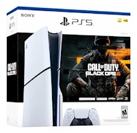Consola PS5 Slim con Lectora + Bundle Call of Duty Black Ops 6 - 1TB SSD