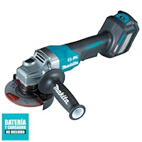 Amoladora Angular 4 1/2" 40V Max XGT BL Baretool Makita GA028GZ