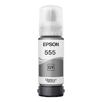 Botella de Tinta Epson T555 Gris foto Original T555520-AL para EcoTank