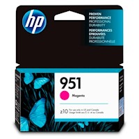 Cartucho de Tinta HP 951 Magenta 8 ml Original CN051AL para OfficeJet