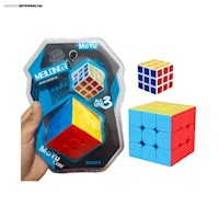 Pack Cubos Mágicos Rubik 3x3 Clásico Moyu para Niños