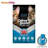 Arena Para Gato Odour Buster Con Bentonita 12Kg