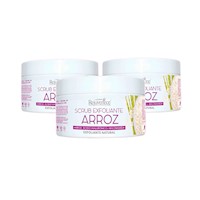 Scrub Exfoliante Arroz + Hialuró Y Niacina x 240G La Cooper 3 Unid