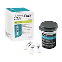 Accu-Chek  Instant Tiras Reactivas para Glucosa  - Caja 50 UN