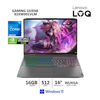 Lenovo LOQ 16IRH8 Ci7-13620H,6Gb Ram,512Gb SSD,RTX 4050 6Gb 16” FHD-82XW001VLM