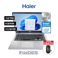 Haier H15C5, Core I5-10210u 8GB Ddr4 512GB Freedos