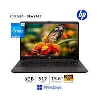 Laptop HP 250 G10 i5-1334U 8Gb Ram 512Gb SSD 15.6 Pantalla HD Windows-9E4Y4LT