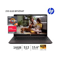 Laptop HP 255 G10 15.6” AMD Ryzen 5 7520U/ 16Gb Ram/ 512Gb SSD - BF9Z9AT