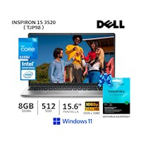 Dell Inspiron 15-3520 Ci5-1235U 8Gb Ram,512Gb SSD,15.6” FHD,W11,TJP98+Antivirus