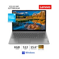 Laptop Lenovo V15 G3 IAP I3-121U 8Gb Ram 512Gb SSD 15.6"FHD / Wind/82TT00EALM