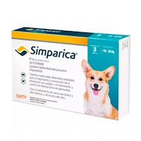 Simparica 40 Mg Perros -10 20Kg Simparica 3Tab