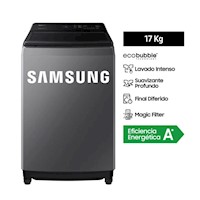 Lavadora Ecobubble Samsung WA17CG6441BDPE 17 Kg