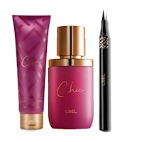 Chic Perfume de Mujer con Hidratante y Delineador Liquido