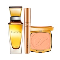 Liasson Perfume de Mujer con Rimel Megacilis y Polvo Divine